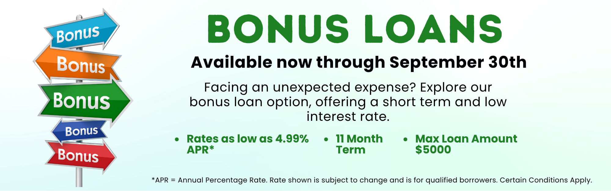 Bonus loan